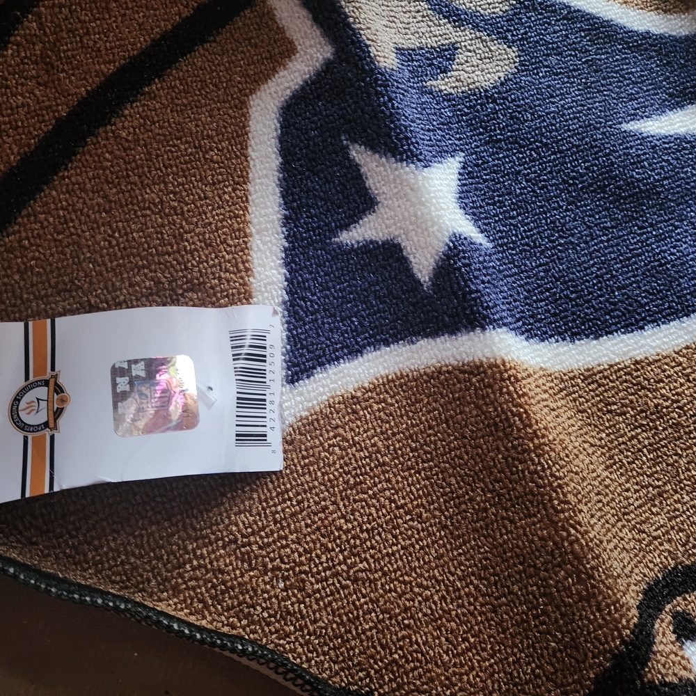 Football Team Logo Rug - Picture 2 of 2